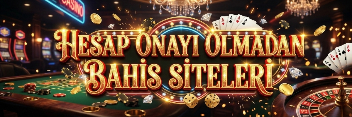Hesap Onayı Olmadan Bahis Siteleri