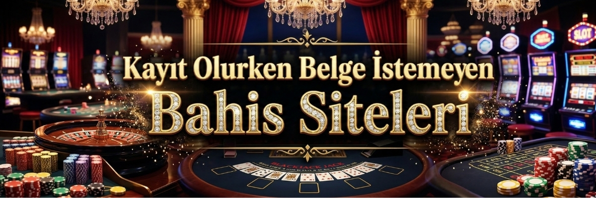 Kayıt Olurken Belge İstemeyen Bahis Siteleri